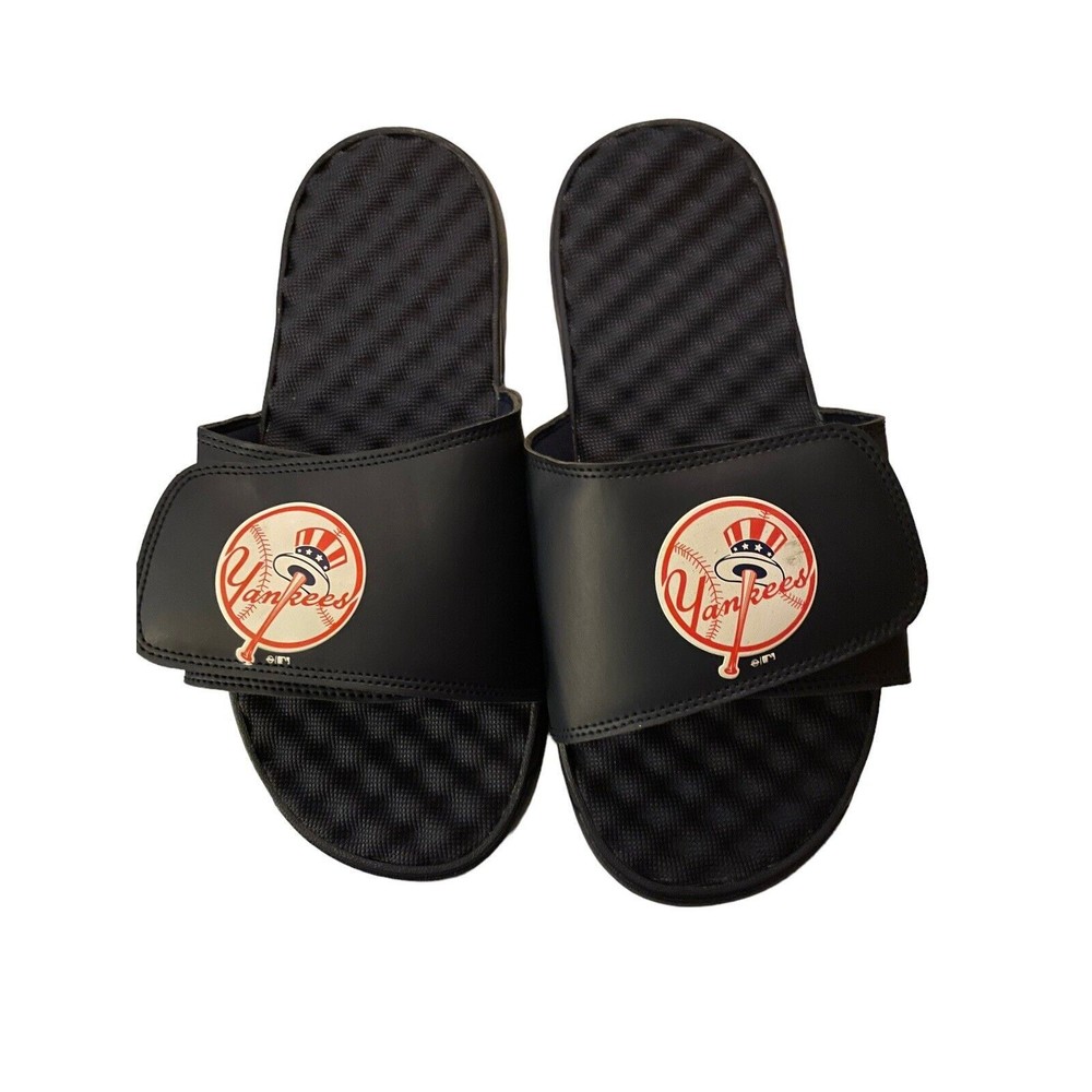 Islide Sandals Size 9 Slides With Hook And Loop  New York Yankees MLB